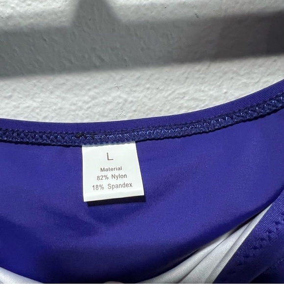 Tankini Two Piece Surrounding Royal Blue - Picture 7 of 10